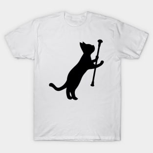 Black Cat. Cute cat T-Shirt